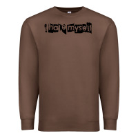 Chestnut i hate myself Premium Sweatshirt - artisFamous