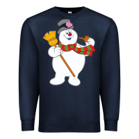 Navy Frosty The Snowman New Sku Premium Sweatshirt - artisFamous