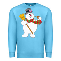 Ocean Blue Frosty The Snowman New Sku Premium Sweatshirt - artisFamous