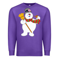 Purple Frosty The Snowman New Sku Premium Sweatshirt - artisFamous