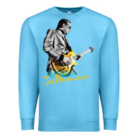 Ocean Blue bonamassa guitar Premium Sweatshirt - artisFamous