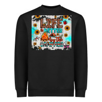 Black life is better by the campfire Heavyweight Sweatshirt - JahusDesignShop