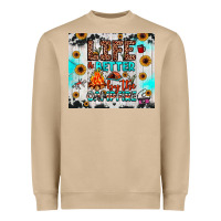 Life Is Better By The Campfire Heavyweight Sweatshirt | Teevron