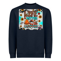 Navy life is better by the campfire Heavyweight Sweatshirt - JahusDesignShop