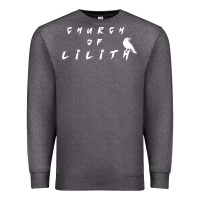 Charcoal Heather lilith woman figure Premium Sweatshirt - artisFamous
