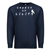 Navy lilith woman figure Premium Sweatshirt - artisFamous