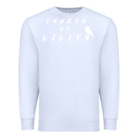 White lilith woman figure Premium Sweatshirt - artisFamous