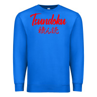 True Royal TSUNDOKU JAPANESE TYPOGRAPHY Premium Sweatshirt - artisFamous