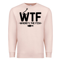 Pale Pink where's the fish Premium Sweatshirt - artisFamous