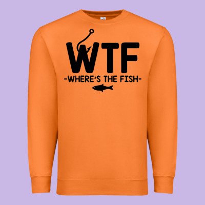 Where's The Fish Premium Sweatshirt Designed By Artisfamous