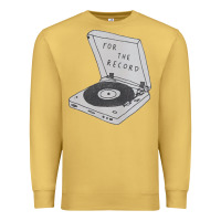 Antique Gold for the record Premium Sweatshirt - artisFamous
