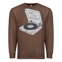 Chestnut for the record Premium Sweatshirt - artisFamous
