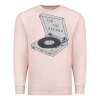 Pale Pink for the record Premium Sweatshirt - artisFamous