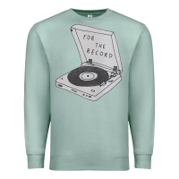 Seafoam for the record Premium Sweatshirt - artisFamous
