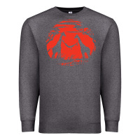 Charcoal Heather giraffe Premium Sweatshirt - artisFamous