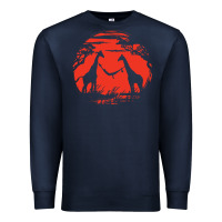 Navy giraffe Premium Sweatshirt - artisFamous