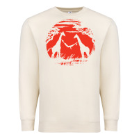 Sandshell giraffe Premium Sweatshirt - artisFamous