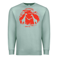 Seafoam giraffe Premium Sweatshirt - artisFamous