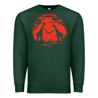 Sports Green giraffe Premium Sweatshirt - artisFamous