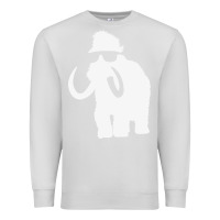 Dove Grey mammoth Premium Sweatshirt - artisFamous