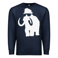 Navy mammoth Premium Sweatshirt - artisFamous