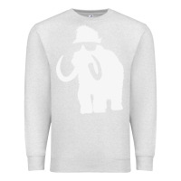 Oatmeal Heather mammoth Premium Sweatshirt - artisFamous