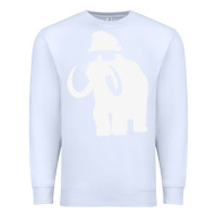 White mammoth Premium Sweatshirt - artisFamous