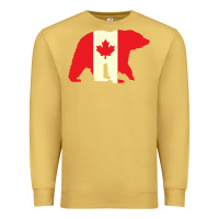 Antique Gold Canadian Bear Premium Sweatshirt - artisFamous