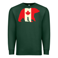 Sports Green Canadian Bear Premium Sweatshirt - artisFamous