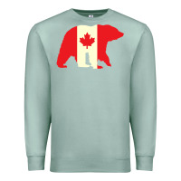 Seafoam Canadian Bear Premium Sweatshirt - artisFamous
