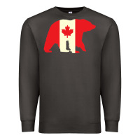 Smoke Canadian Bear Premium Sweatshirt - artisFamous