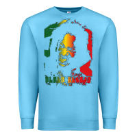 Ocean Blue alpha blondy Premium Sweatshirt - artisFamous