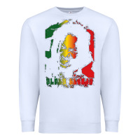 White alpha blondy Premium Sweatshirt - artisFamous