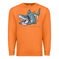Carrot Sharkdog Sticker Premium Sweatshirt - artisFamous