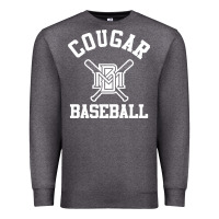 Charcoal Heather blue mountain cougars club Premium Sweatshirt - artisFamous