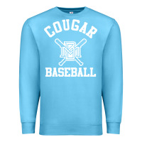 Ocean Blue blue mountain cougars club Premium Sweatshirt - artisFamous