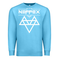 Ocean Blue neffex music Premium Sweatshirt - artisFamous