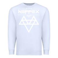 White neffex music Premium Sweatshirt - artisFamous