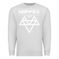 Dove Grey neffex music Premium Sweatshirt - artisFamous