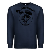 Navy records Premium Sweatshirt - artisFamous
