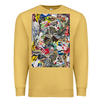Antique Gold sneaker searth Premium Sweatshirt - artisFamous