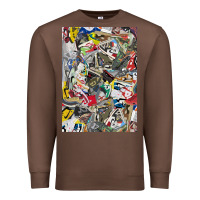 Chestnut sneaker searth Premium Sweatshirt - artisFamous