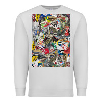 Dove Grey sneaker searth Premium Sweatshirt - artisFamous