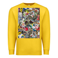 Lemon sneaker searth Premium Sweatshirt - artisFamous