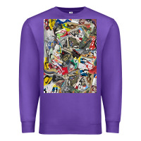 Purple sneaker searth Premium Sweatshirt - artisFamous