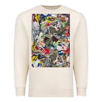 Sandshell sneaker searth Premium Sweatshirt - artisFamous