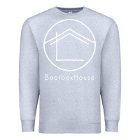 Heather Grey the beatbox house Premium Sweatshirt - artisFamous