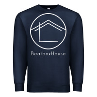 Navy the beatbox house Premium Sweatshirt - artisFamous