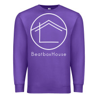Purple the beatbox house Premium Sweatshirt - artisFamous