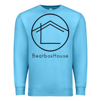 Ocean Blue the beatbox house Premium Sweatshirt - artisFamous